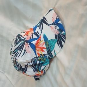 Floral Print Ball Cap